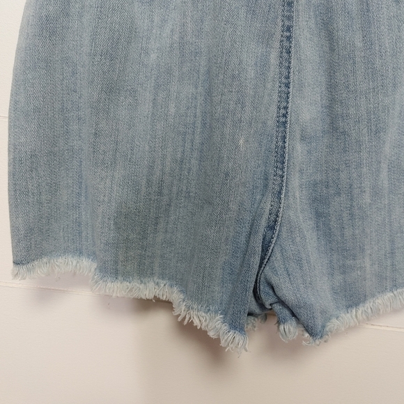 Aerie distressed lace insert pull on shorts size XS - Picture 7 of 9